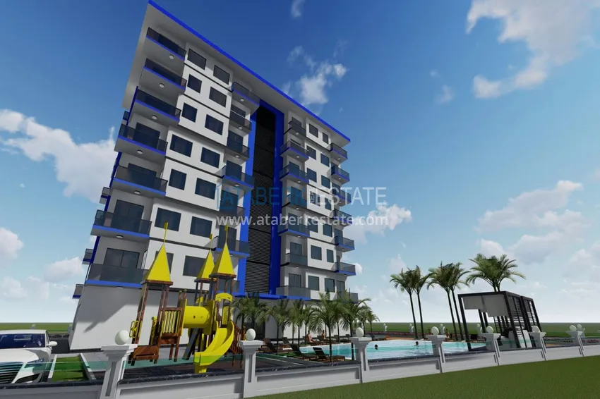 Новый привлекательный проект жилого комплекса в районе Авсаллар 5 