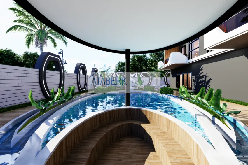 Курортная недвижимость на этапе строительства – Алания, район Махмутлар 6 