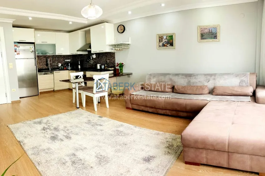 Приобрести Квартира 1+1 с видом на горы и застеклённым балконом в резиденции премиум-класса в районе Джикджилли, Алания 5 