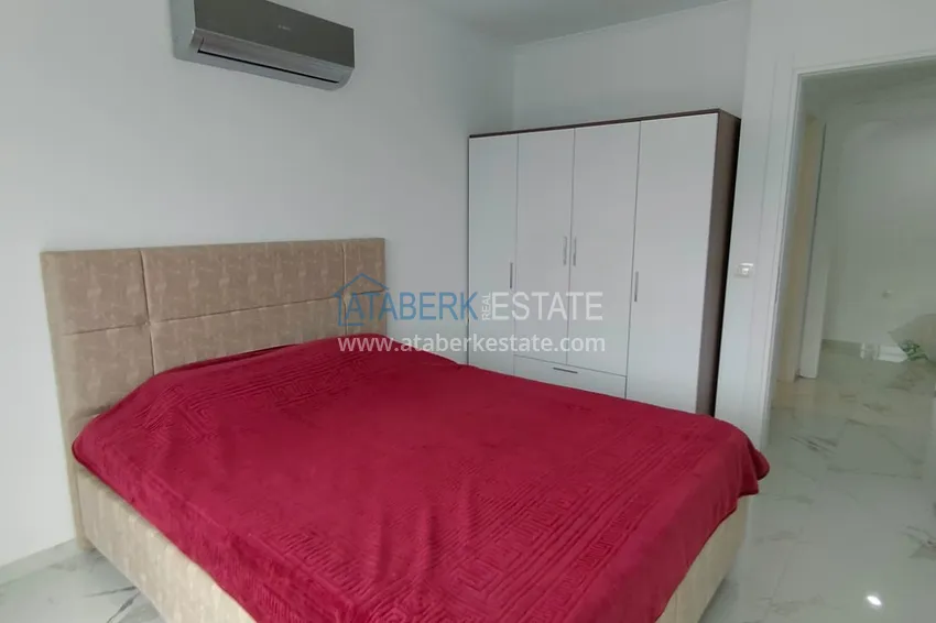 Приобрести Пентхаус-дуплекс с двумя спальнями и застекленным балконом в районе Оба, Алания 5 