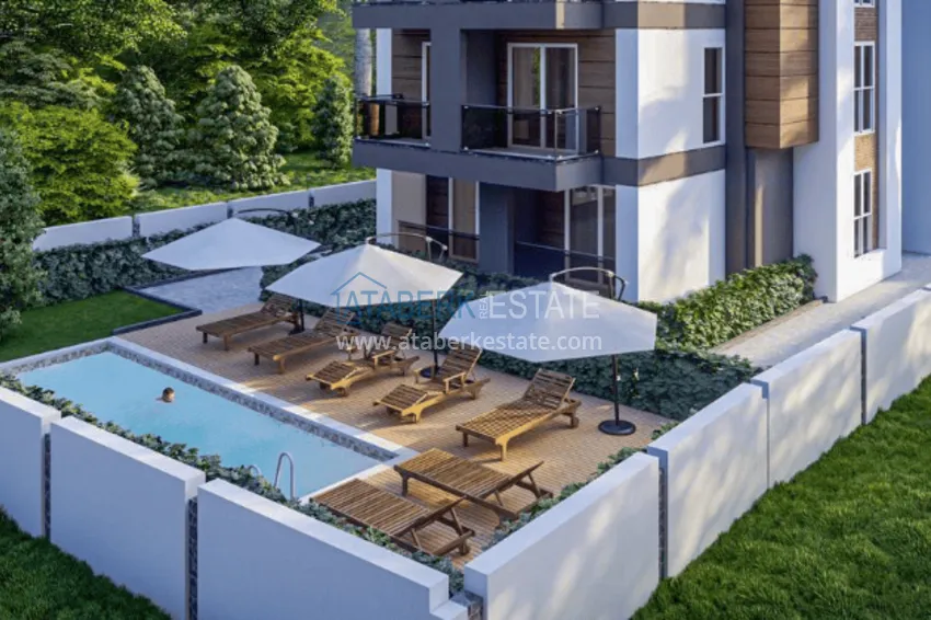 Новый бутик-проект в центральной части Газипаши, район Пазарджи 5 