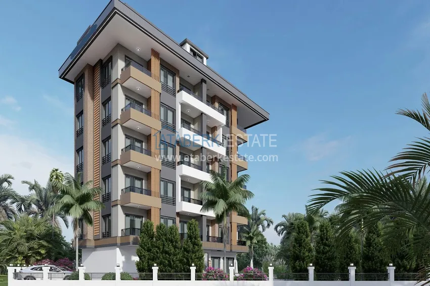 Новый бутик-комплекса на этапе строительства в районе Авсаллар 6