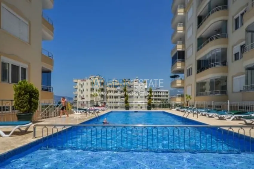 Квартира 2+1 меблированная с открытым видом на море и горы, район Тосмур – Алания 11 