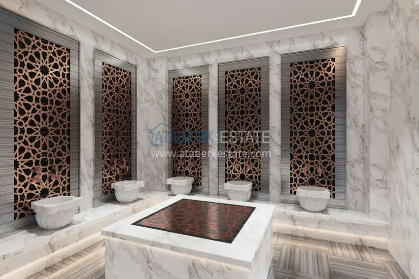 Новый бутик-комплекса на этапе строительства в районе Авсаллар 22