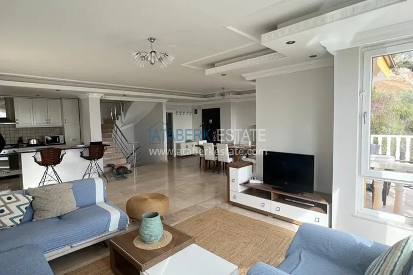 Приобрести Меблированная вилла с видовыми характеристиками в районе Бекташ Алания 5 