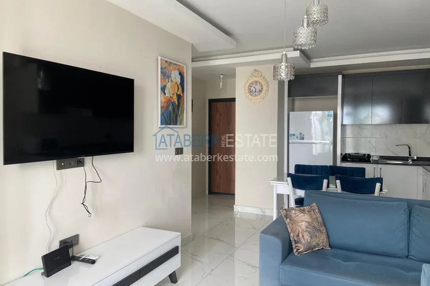 Приобрести Аренда в Махмутларе – квартира с одной спальней и видом на море  5 