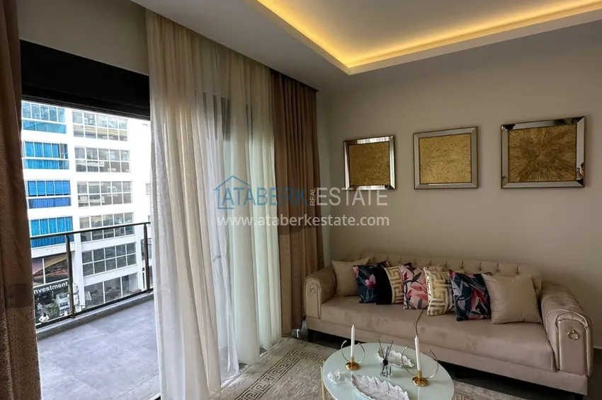 Приобрести Квартира 1+1 с новой мебелью, видом на море и горы, Махмутлар – Алания 7 