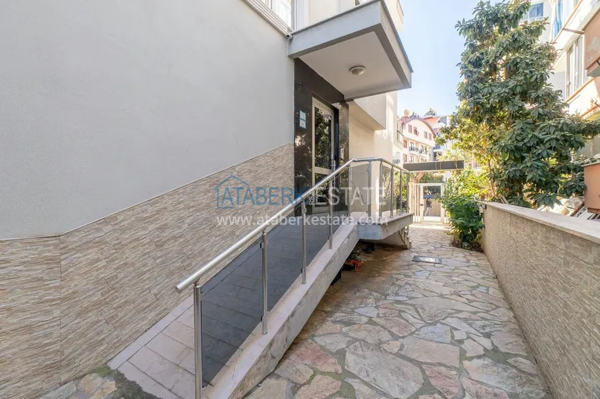 Квартира 2+1 в центре Алании район пляжа Кейкубат, в комплексе с инфраструктурой 5 