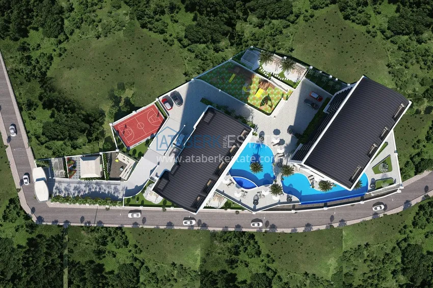 Инвестиционная недвижимость – комплекс семейного типа на этапе строительства в Демирташе  5 