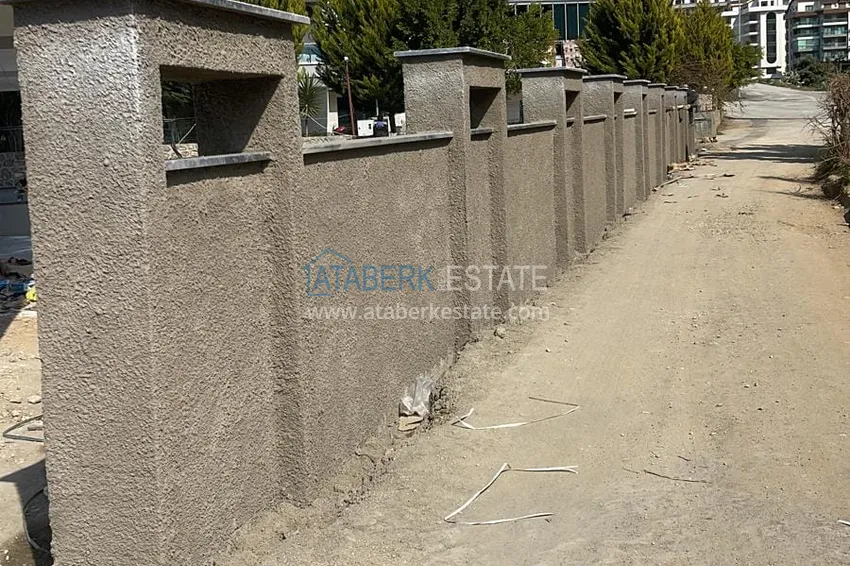 Комфортабельный бутик-комплекс на этапе строительства в Алании – район Оба 8