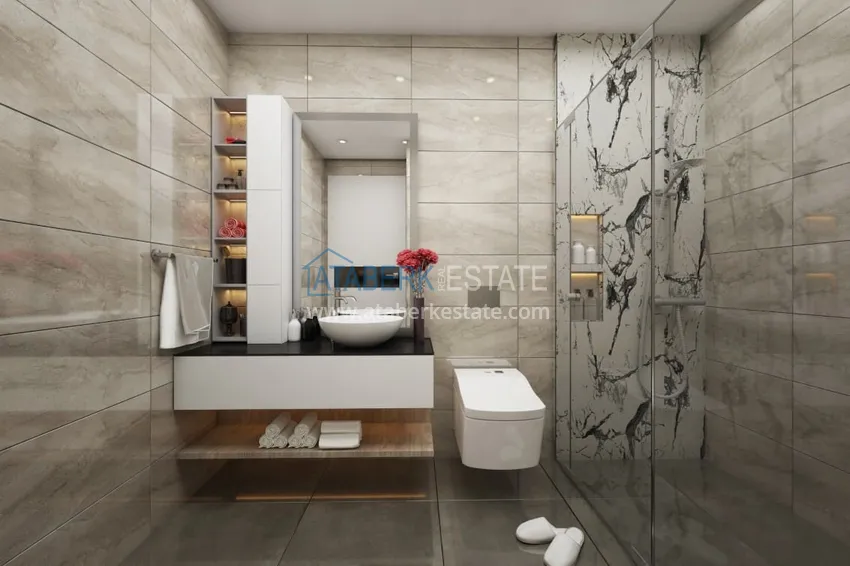 Приобрести Недвижимость от застройщика в новом комплексе - Алания, район Каргыджак 10 