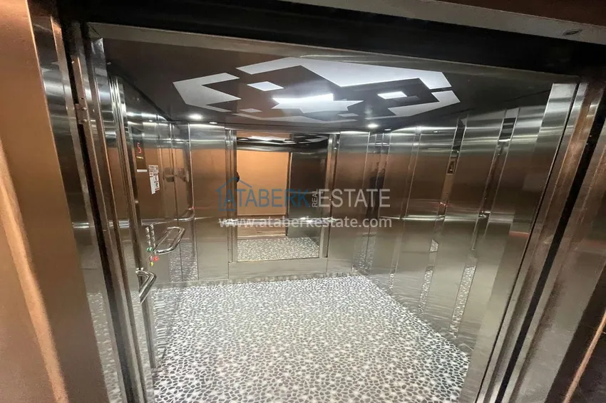 Квартира-дуплекс с чистовой отделкой в центре Алании - район пляжа Клеопатра 6