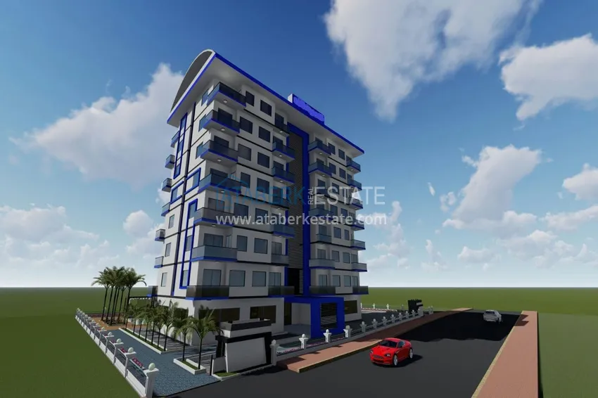 Новый привлекательный проект жилого комплекса в районе Авсаллар 6 