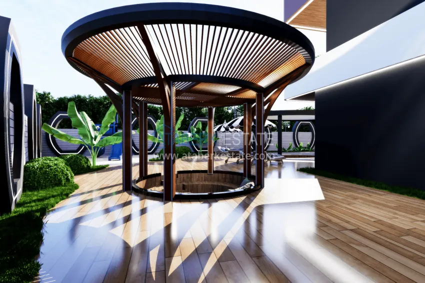 Курортная недвижимость на этапе строительства – Алания, район Махмутлар 7 