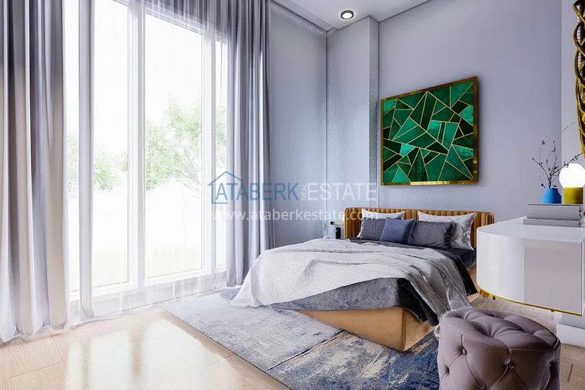 Приобрести Квартиры в строящемся малоэтажном комплексе в Газипаше, район Пазарджи  7 