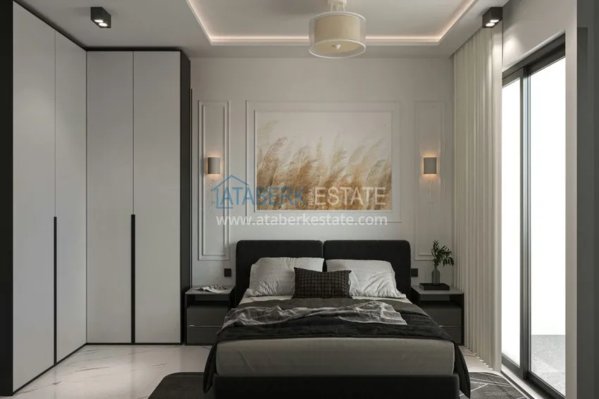 Приобрести Квартира 1+1 на этапе строительства, от инвестора в комплексе центр Алании 6 