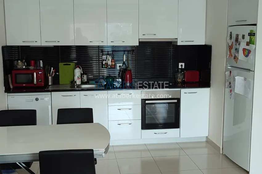 Приобрести Квартира 1+1 с мебелью и застеклённым балконом в комплексе с богатой инфраструктурой, район Оба – Алания 6 