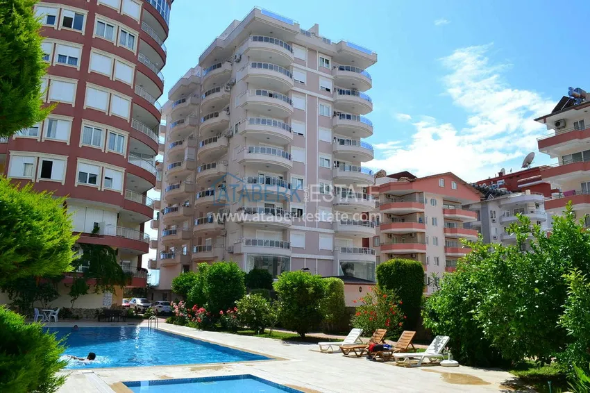 Квартира 2+1 с люксовым интерьером – Махмутлар, первая береговая линия 6 