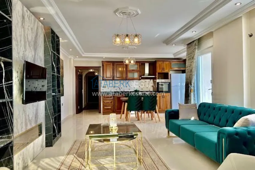 Приобрести Квартира 2+1 с люксовым интерьером – Махмутлар, первая береговая линия 6 