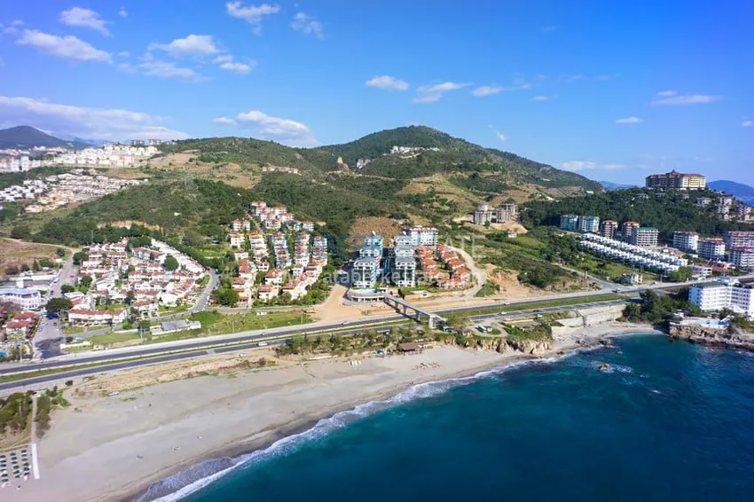 Квартира 1+1 в комплексе премиум-класса на первой береговой, район Каргыджак – Алания  8 