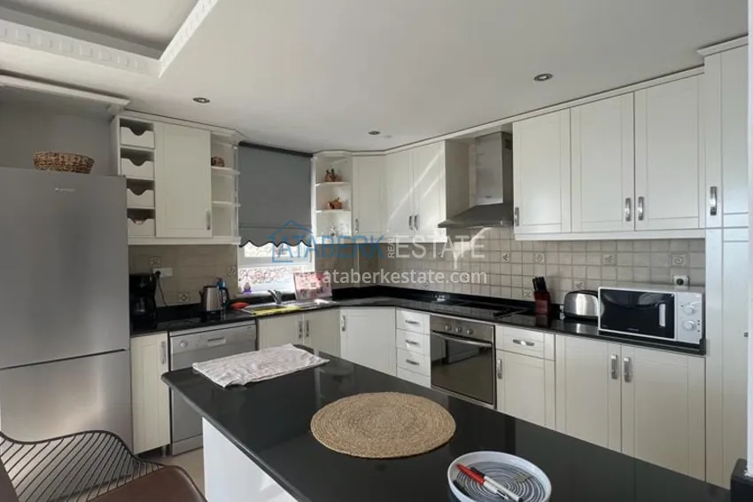 Приобрести Меблированная вилла с видовыми характеристиками в районе Бекташ Алания 7 