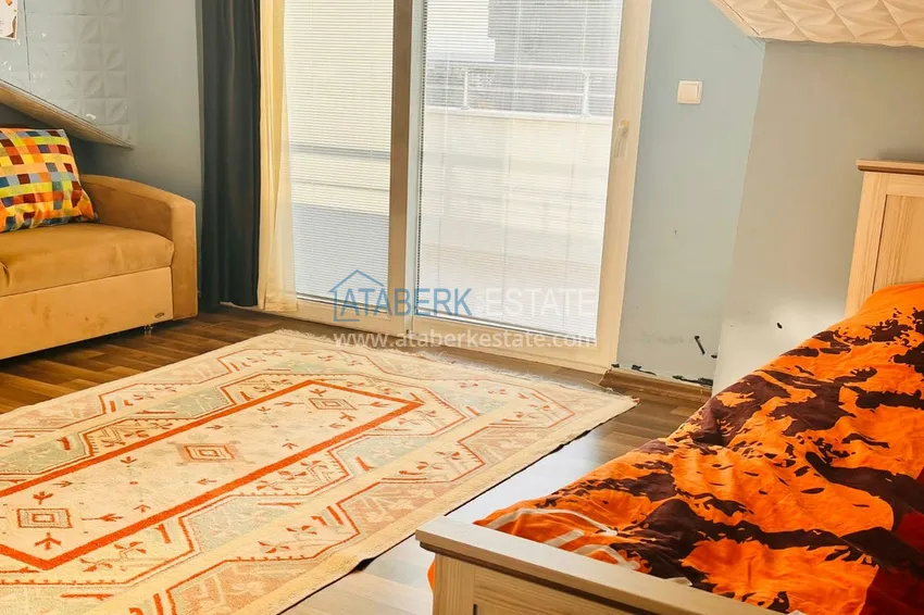 Приобрести Дуплекс 5+1 с мебелью и видом на море, район Джикджилли – Алания 6 