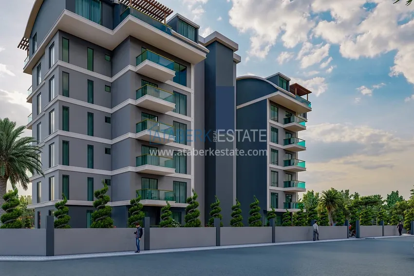 Новый привлекательный проект жилого комплекса в Газипаше! Старт продаж!  6 