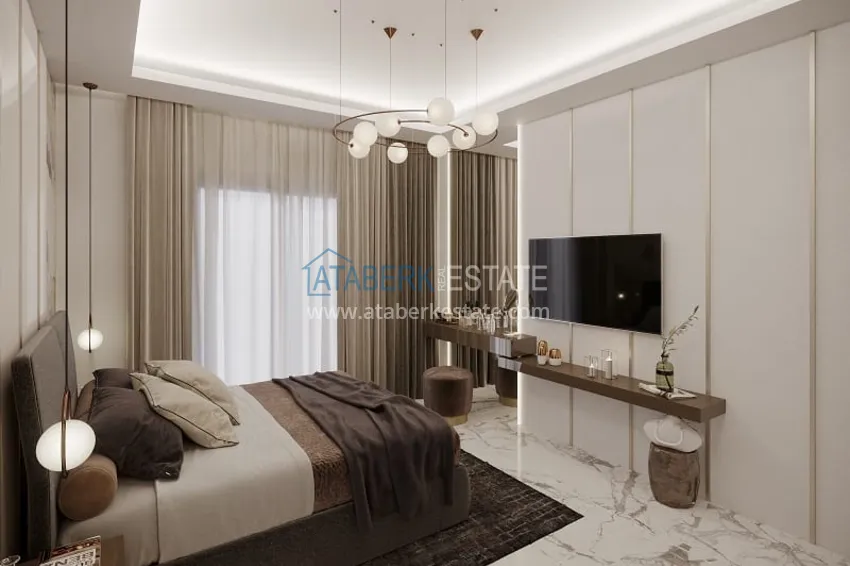 Приобрести Квартира от инвестора в строящемся комплексе в 200 метрах от моря в Алании, Окурджалар 7 