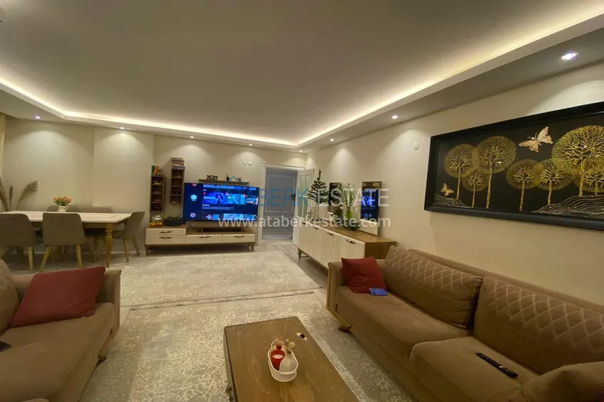 Приобрести Четырехкомнатная квартира с мебелью в Алании - район Тосмур 6 