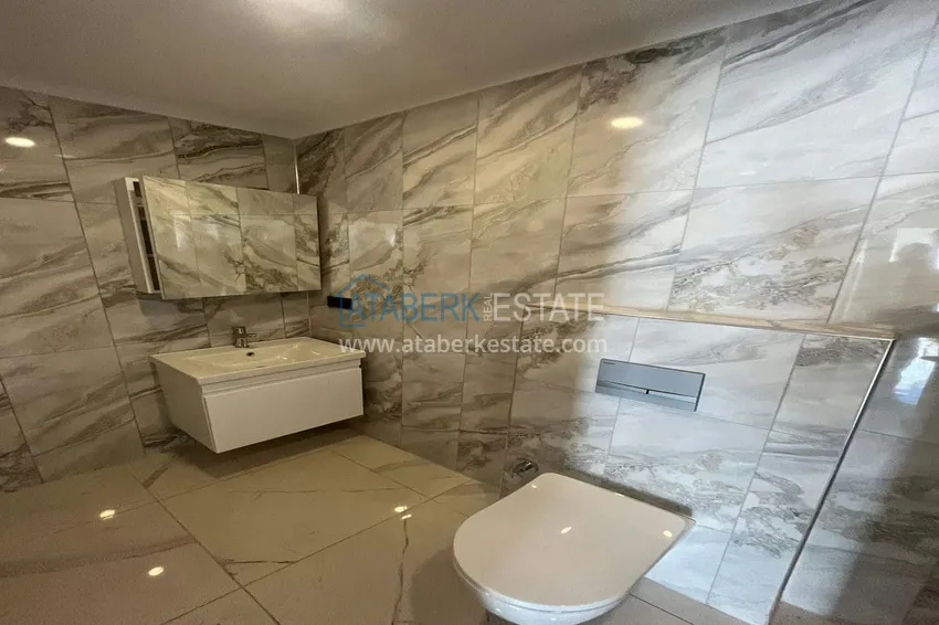 Приобрести Квартира-дуплекс с чистовой отделкой в центре Алании - район пляжа Клеопатра 6