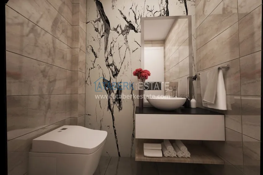 Приобрести Недвижимость от застройщика в новом комплексе - Алания, район Каргыджак 11 