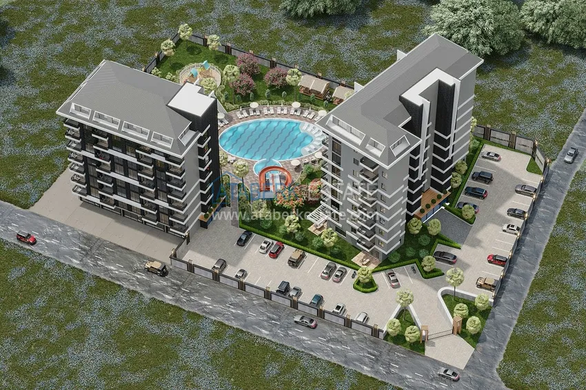 Новый инвестиционный проект жилого комплекса в Алании – район Паяллар  6 