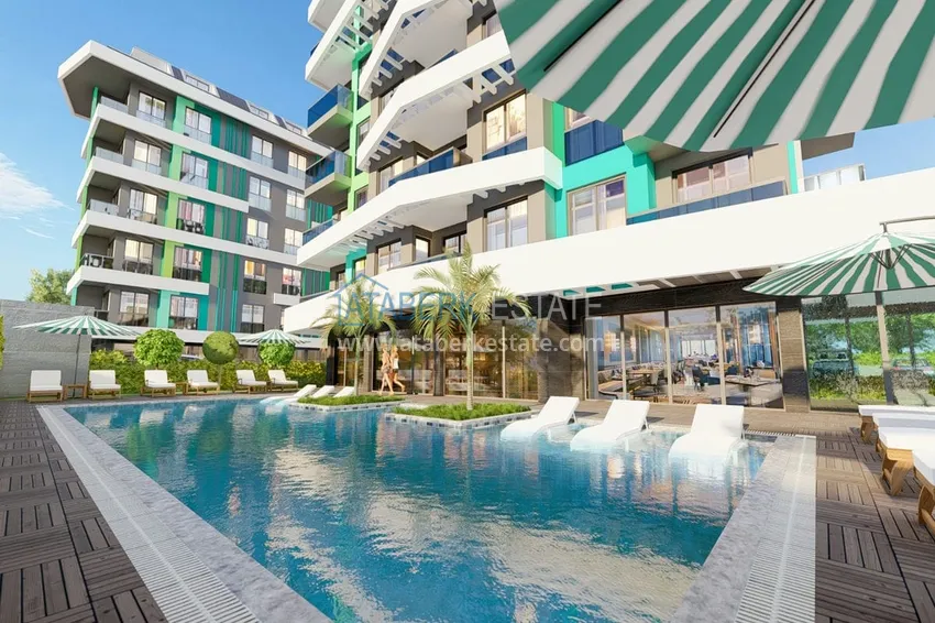 Недвижимость от инвестора в строящемся комплексе – Алания, Авсаллар 6 