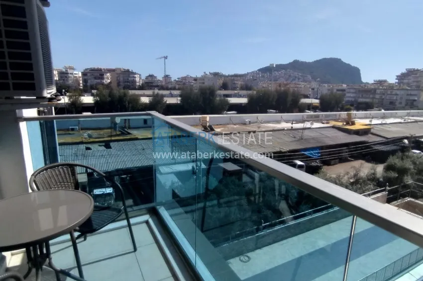 Приобрести Квартира 1+1 в центре Алании с мебелью и видом на горы 6 