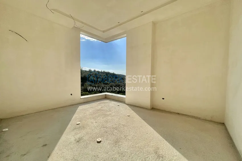 Приобрести Квартира 3+1 с отдельной кухней и авторской отделкой в эксклюзивном жилом комплексе, район Оба – Алания 6 