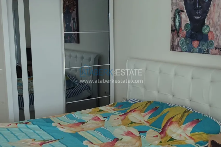 Приобрести Квартира 1+1 с мебелью и застеклённым балконом в комплексе с богатой инфраструктурой, район Оба – Алания 7 