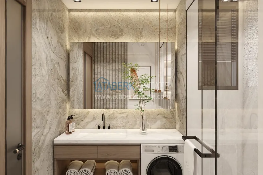 Приобрести Недвижимость на этапе строительства – комплекс семейного типа в Дошемеалты, Анталья 18 