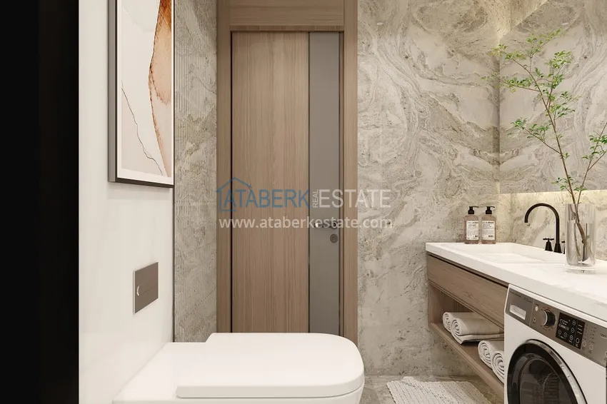 Приобрести Недвижимость на этапе строительства – комплекс семейного типа в Дошемеалты, Анталья 19 