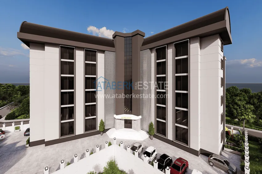 Новый инвестиционный проект резиденции с хорошей инфраструктурой в Газипаше 7 