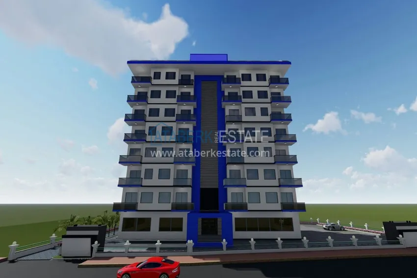 Новый привлекательный проект жилого комплекса в районе Авсаллар 7 