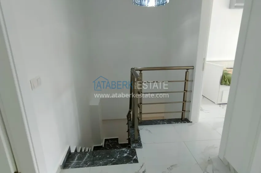 Приобрести Пентхаус-дуплекс с двумя спальнями и застекленным балконом в районе Оба, Алания 7 