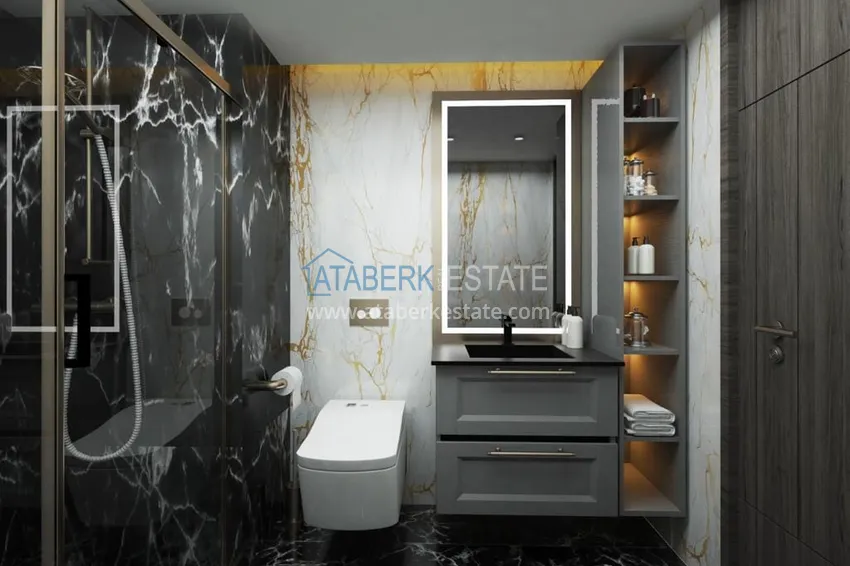 Приобрести Инвестиционная недвижимость – комплекс семейного типа на этапе строительства в Демирташе  7 