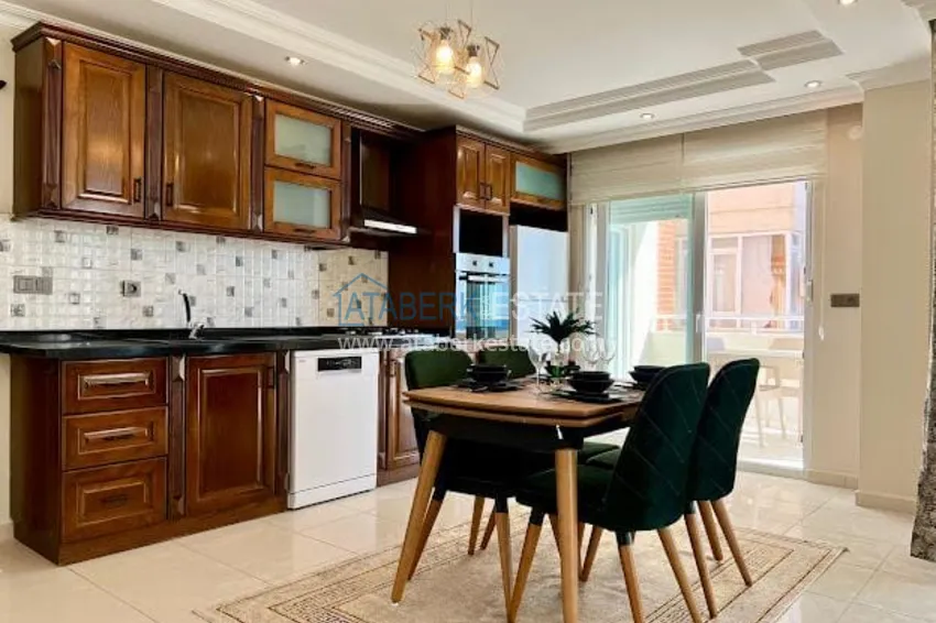 Приобрести Квартира 2+1 с люксовым интерьером – Махмутлар, первая береговая линия 7 