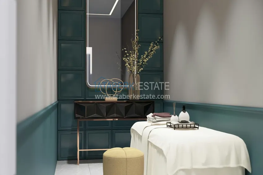 Новый бутик-комплекса на этапе строительства в районе Авсаллар 24