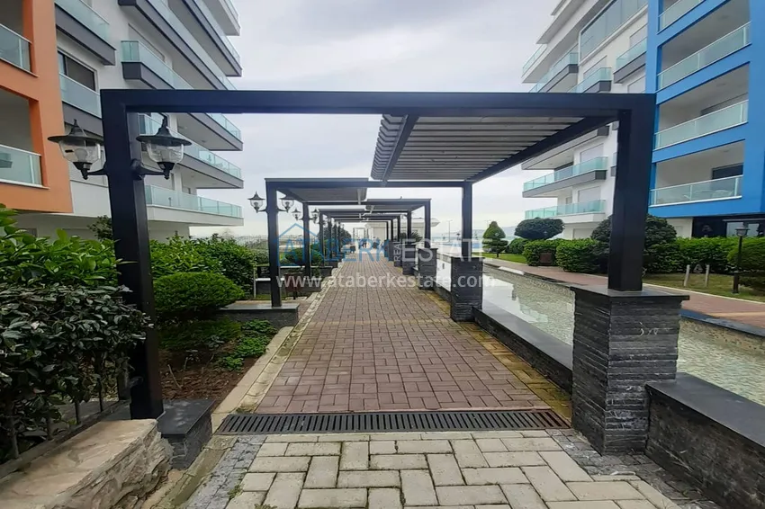 Квартира 1+1 в комплексе премиум-класса на первой береговой, район Каргыджак – Алания  11 