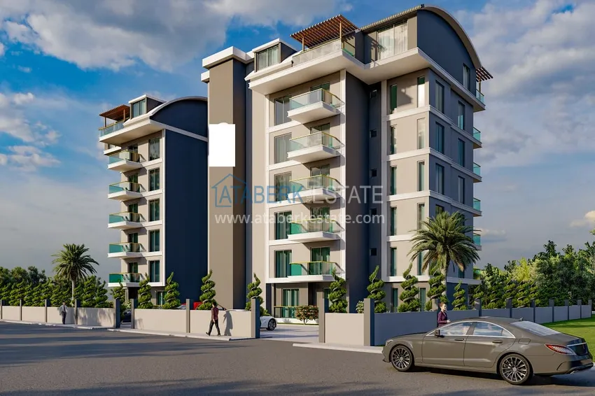 Новый привлекательный проект жилого комплекса в Газипаше! Старт продаж!  7 