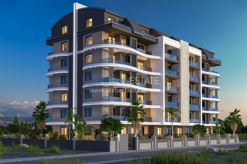 Инвестиционно-привлекательный проект жилого комплекса в Газипаше – 800 метрах от моря 7 