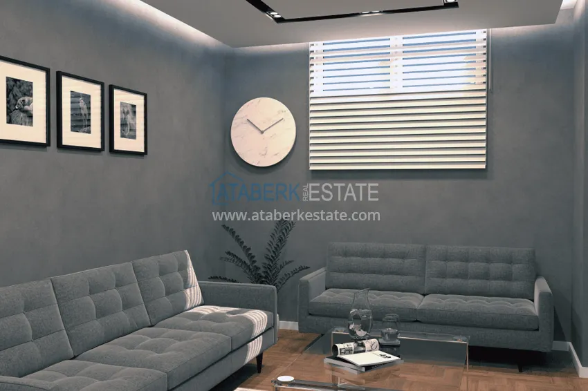 Квартиры и пентхаусы в центре Газипаши с рассрочкой в комплексе на этапе строительства 25 