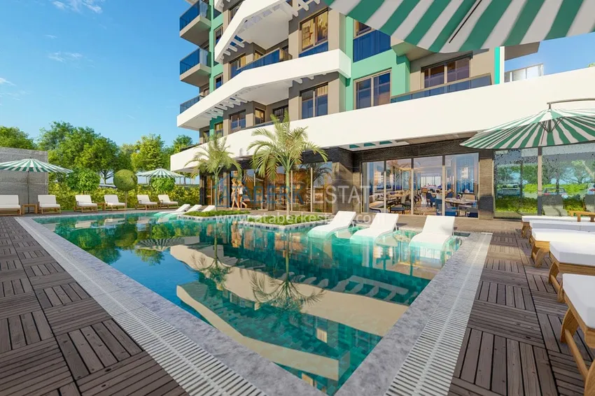 Недвижимость от инвестора в строящемся комплексе – Алания, Авсаллар 7 