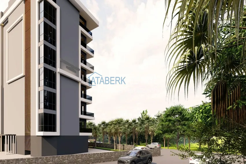 Квартира 1+1 в строящемся комплексе – район Авсаллар Алания  7 